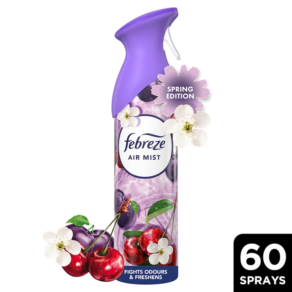 image 1 of Febreze Air Mist Cherry & Plum Refresh 185ml