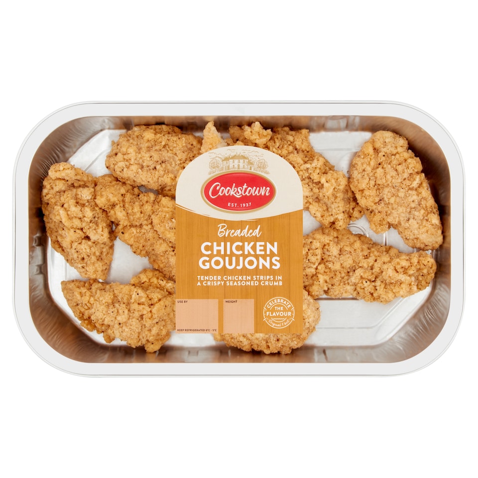 Cookstown Chicken Goujons Plain 350G