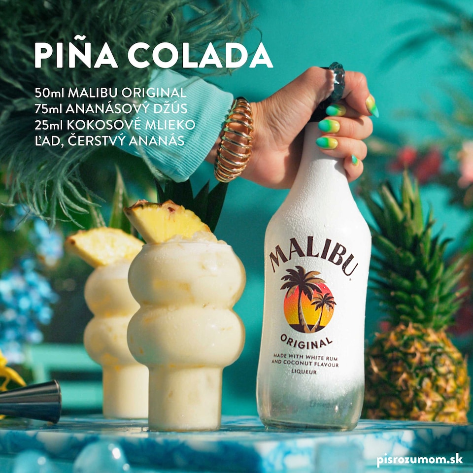 image 1 of Malibu Likér Na Báze Rumu s Kokosovou Príchuťou 0,7 l