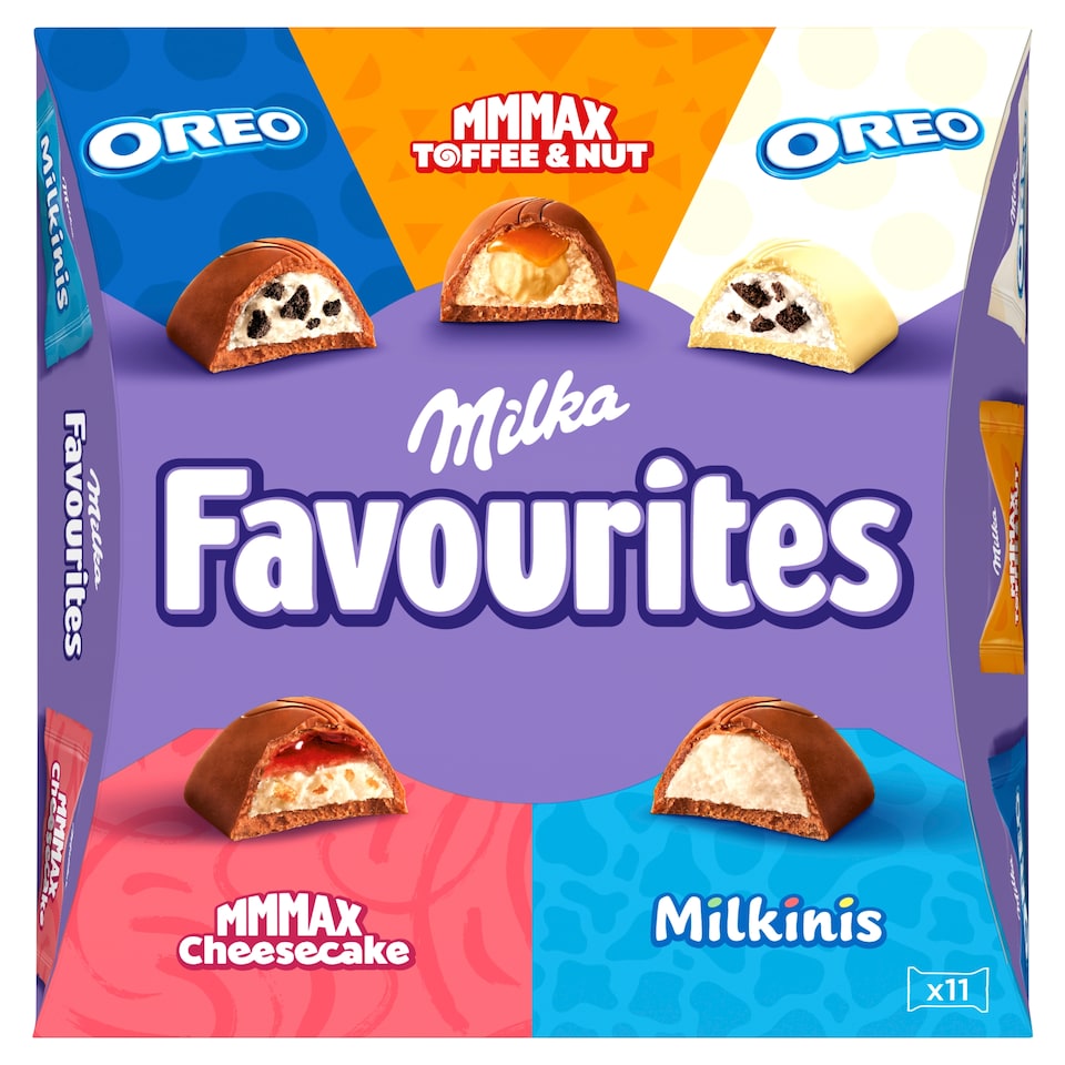 Milka Bonboniera Favourites, mix pralinek 95g