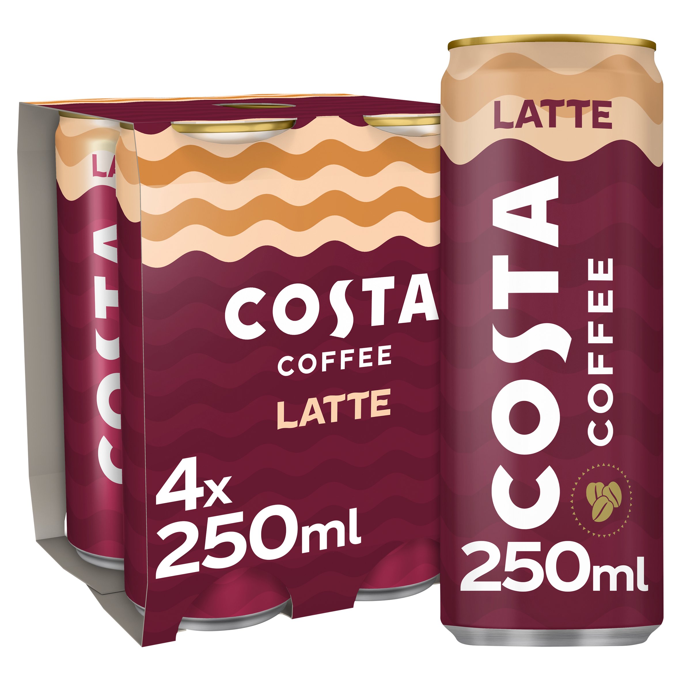 tesco costa latte