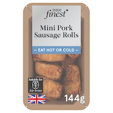 Tesco Finest Mini Pork Sausage Rolls 144g