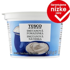Tesco Smotanová nátierka 200 g