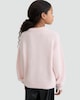 image 3 of F&F Girls Knitted Satin Bow Jumper in Pink