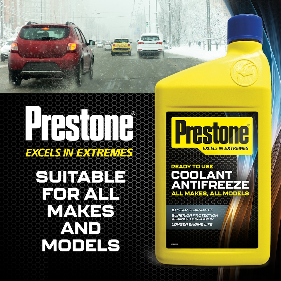 image 1 of Prestone Antifreeze & Coolant 1 Ltr