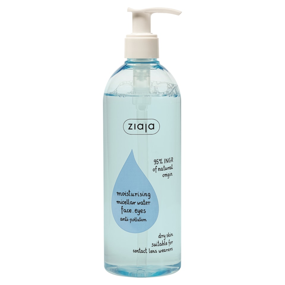 ZIAJA MOISTURISING MICELLAR WATER DRY SKIN 390 ML