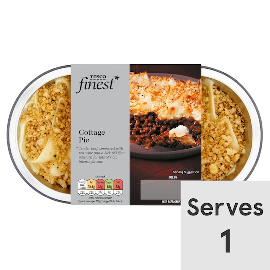 Tesco Finest Cottage Pie 400G Tesco Groceries