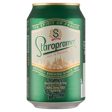Staropramen minőségi világos sör 5% 0,33 l