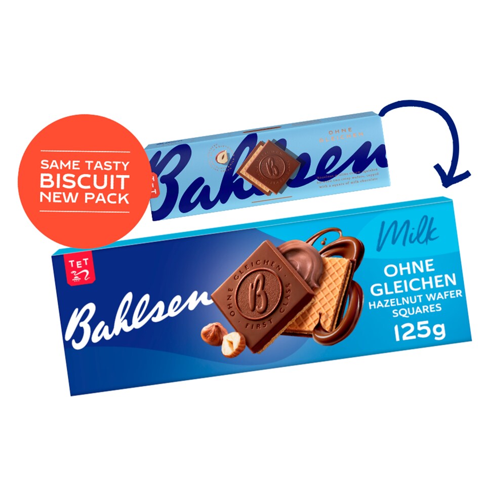 image 1 of Bahlsen Ohne Gleichen Milk Chocolate Biscuits 125G