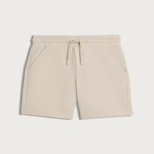F&F Boys Cotton Rich Drawstring Shorts in Stone