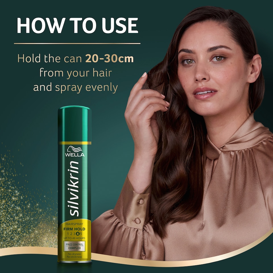 image 1 of Silvikrin Firm Hair Spray 250Ml