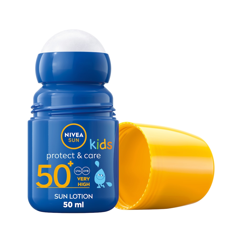 image 1 of NIVEA SUN Kids Protect & Care Sun Cream Roll-On SPF50+ 50ml
