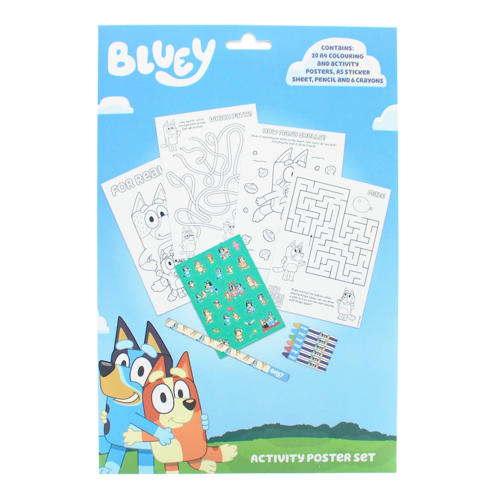 Bluey activity pack