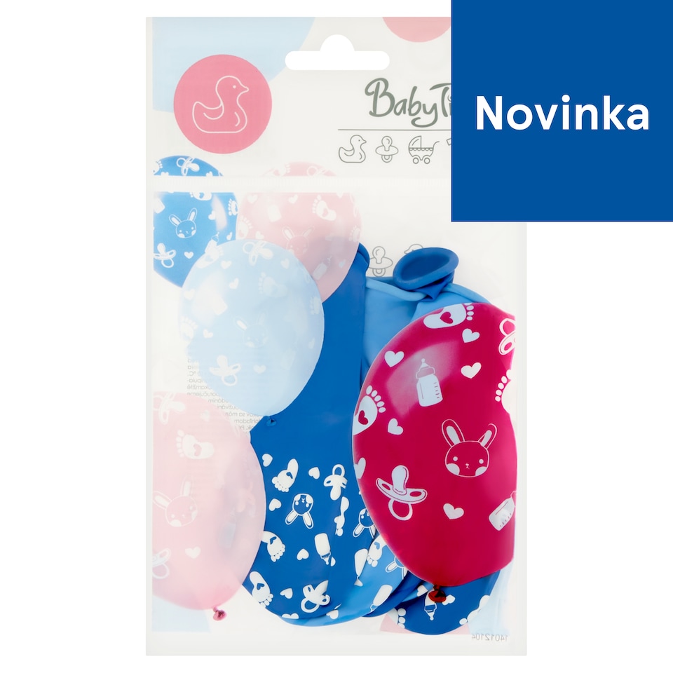 Babytime Balóny chlapček 28 cm 5 ks