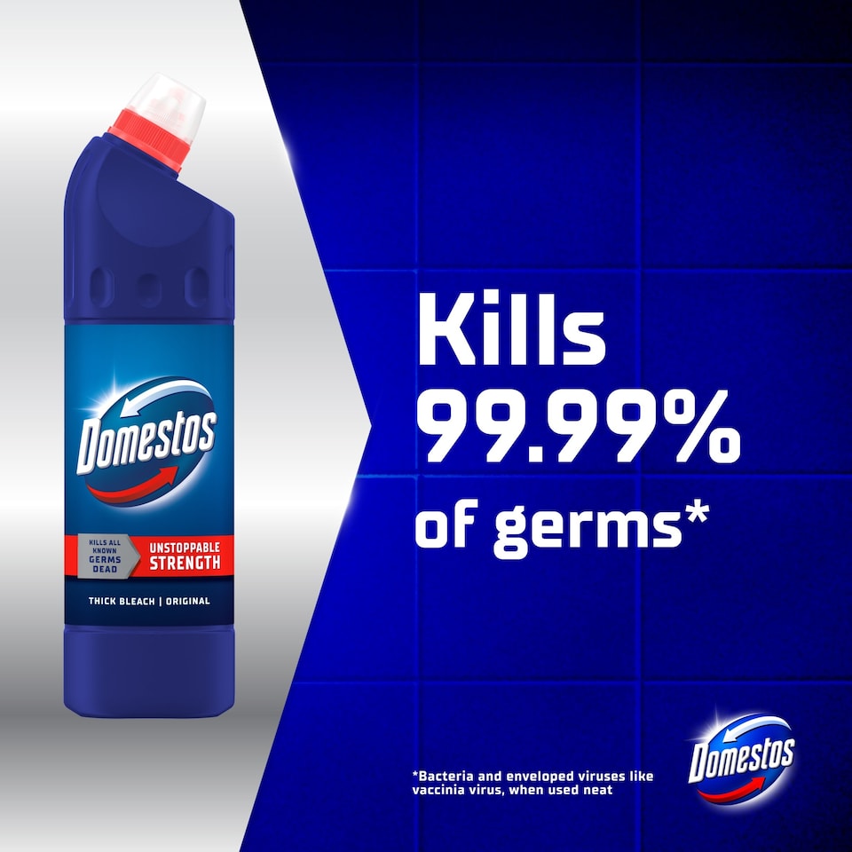image 1 of Domestos Bleach Original Toilet Cleaner 750ml