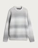 image 4 of F&F Knitted Ombre Pattern Jumper with Wool in Grey