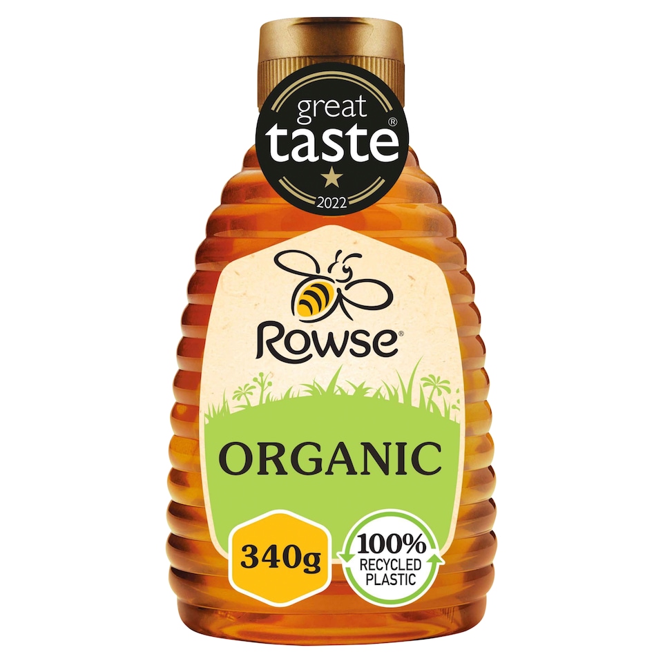 Rowse Organic Squeezy Honey 340g