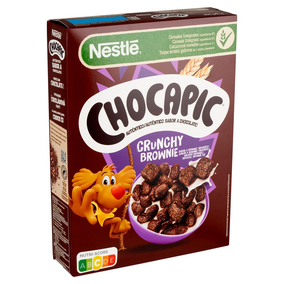 Chocapic Crunchy Brownie Flavoured Cereal with Vitamins and Minerals 300 g