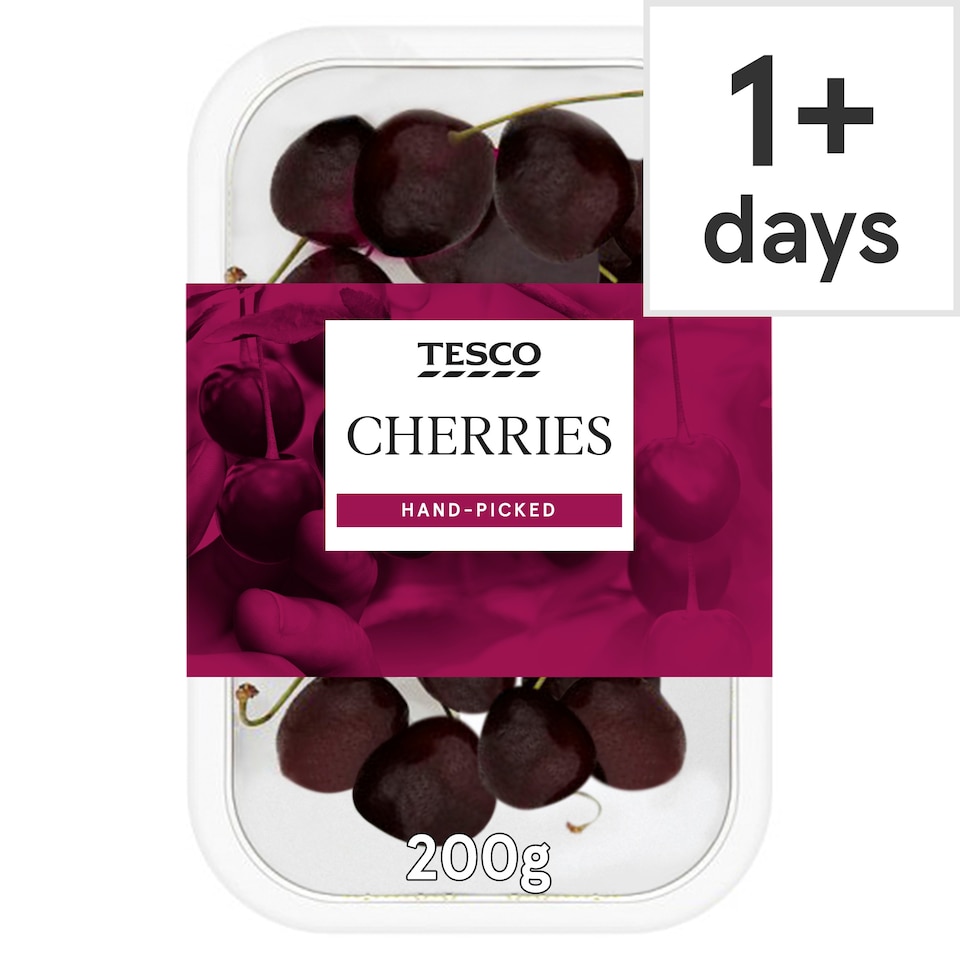 image 1 of Tesco Cherries Punnet 200G