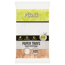 Piknik papírtálca 20 db
