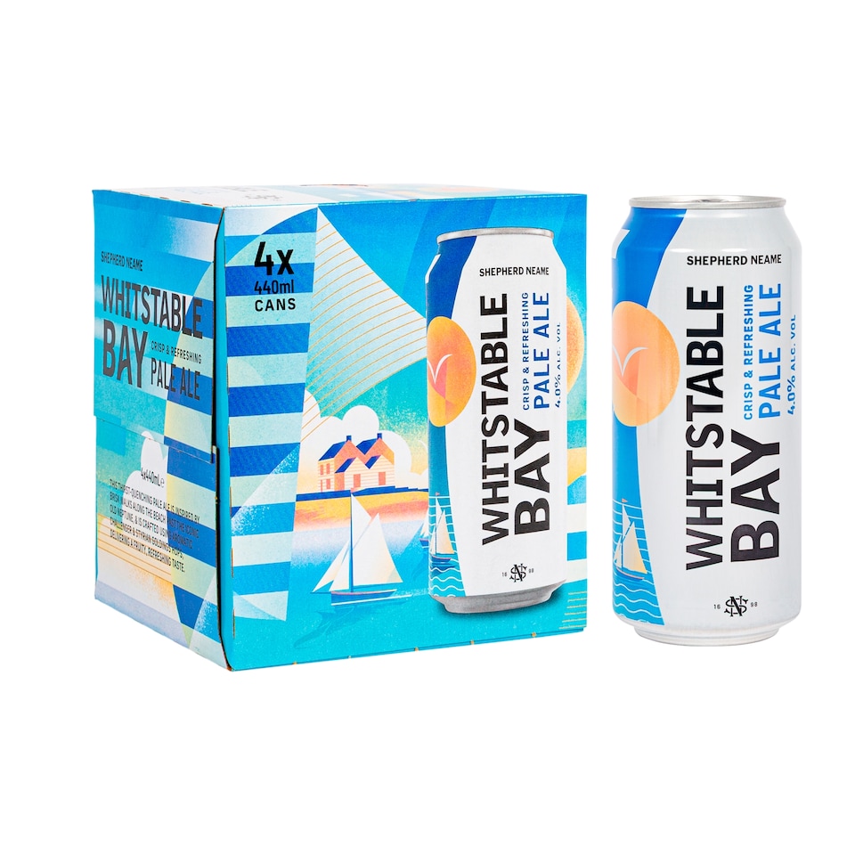image 1 of Whitstable Bay Pale Ale 4 X 440Ml