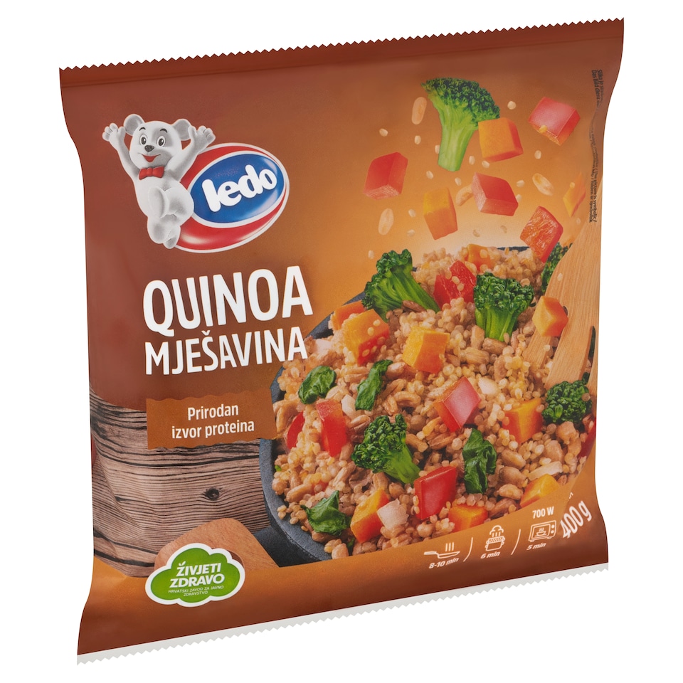 Ledo Quinoa Mix gyorsfagyasztott zöldségek quinoával és tönköllyel 400 g  1. kép