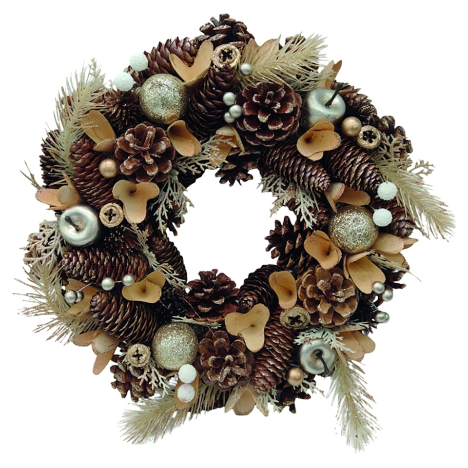 Snow Meister SM2624 vianočný veniec 34 cm
