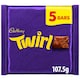 image 1 of Cadbury Twirl 5 Pack 107.5G (R)