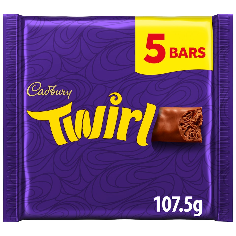 image 1 of Cadbury Twirl 5 Pack 107.5G (R)