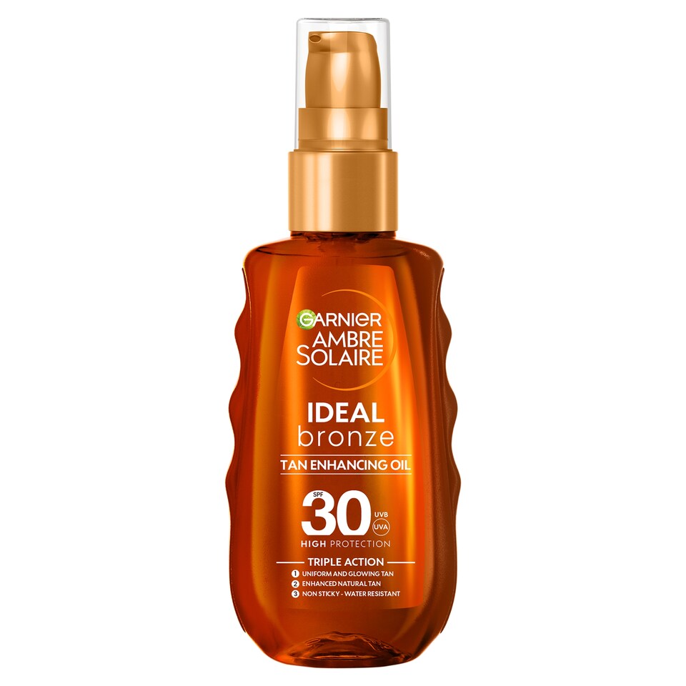 Garnier Ambre Solaire Ideal Bronze napolaj SPF30 150 ml  1. kép