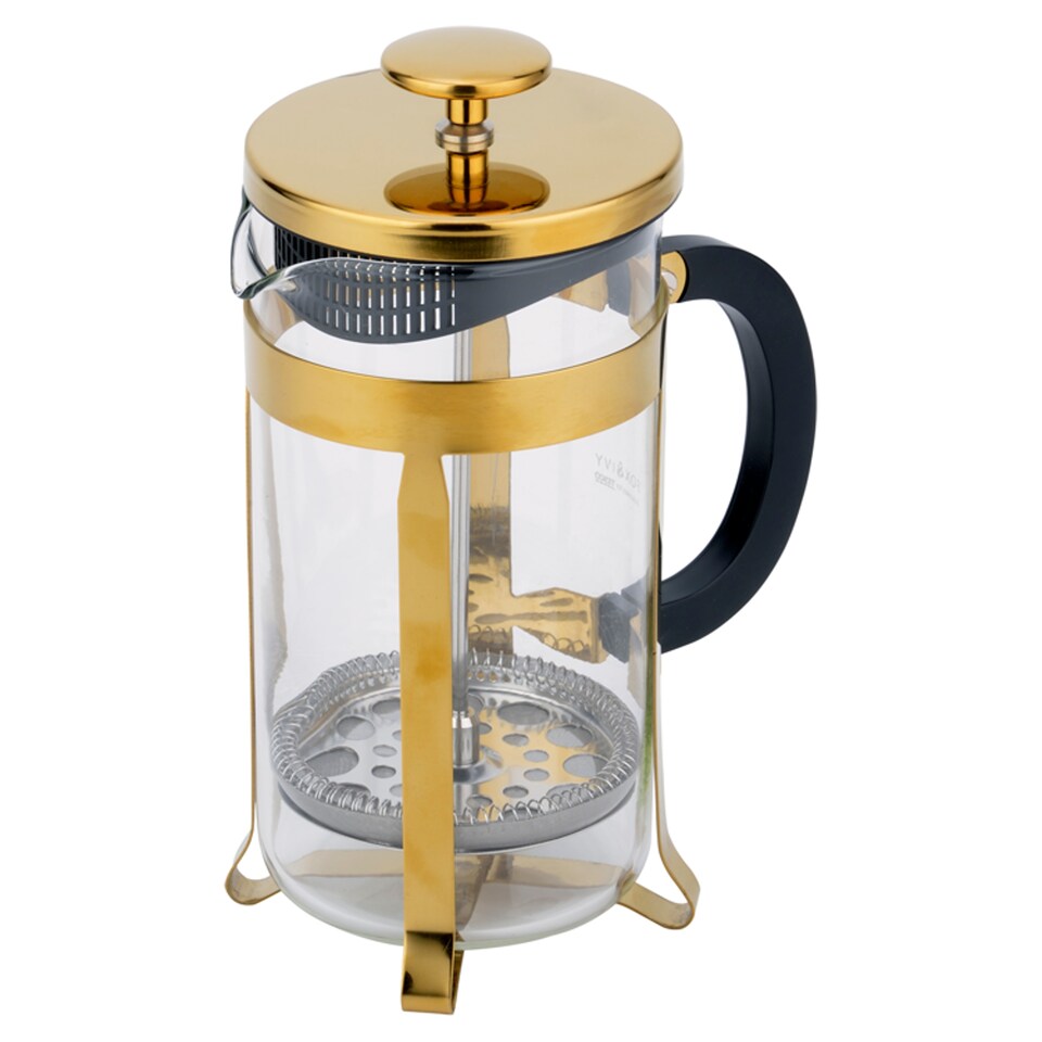 Fox & Ivy Cafetiere Gold 8 Cup