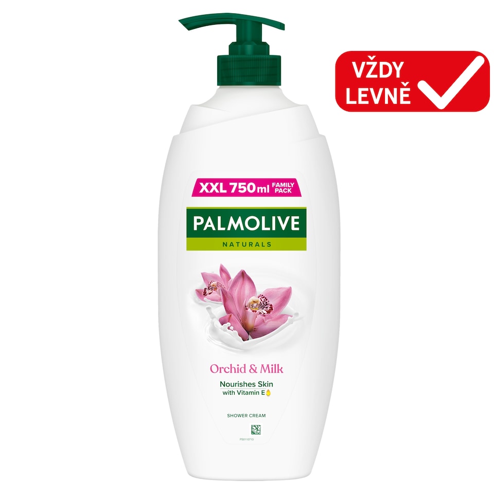 image 1 of Palmolive Naturals Orchid & Milk Shower Cream 750 ml