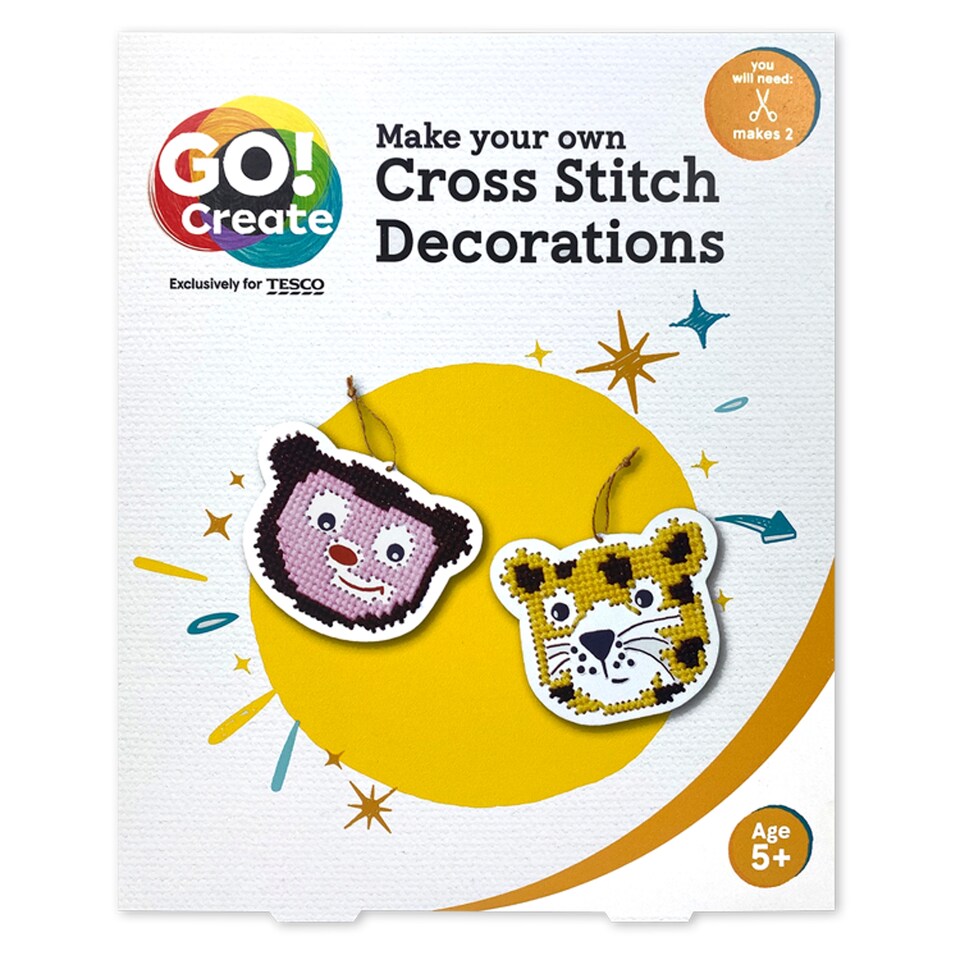 Go Create Make You Own Cross Stitch Decorative