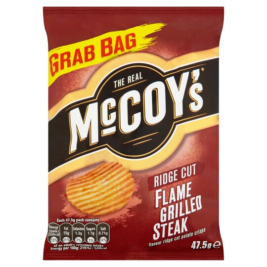 image 1 of Mccoys Flame Grilled Steak Crisps 47.5G