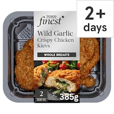 Tesco Finest Wild Garlic Chicken Kievs 385g