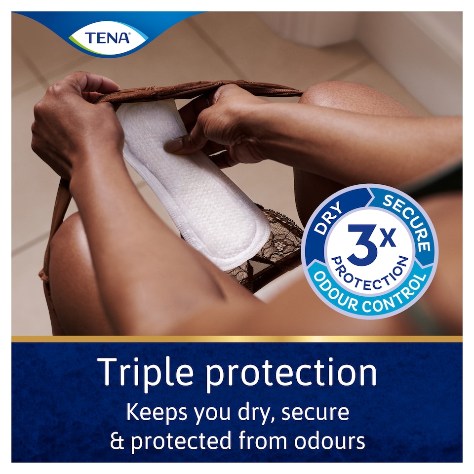 image 1 of TENA Lights Sensitive Ultra Pads Normal 16 Pack