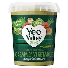 Yeo Valley Organic Cream Of Vegetable Soup 400G