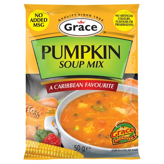 Grace Pumpkin Soup Mix 50G Tesco Groceries