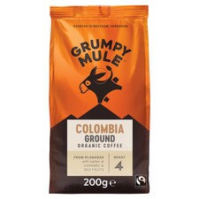 Grumpy Mule Organic Colombia Ground Coffee 227G