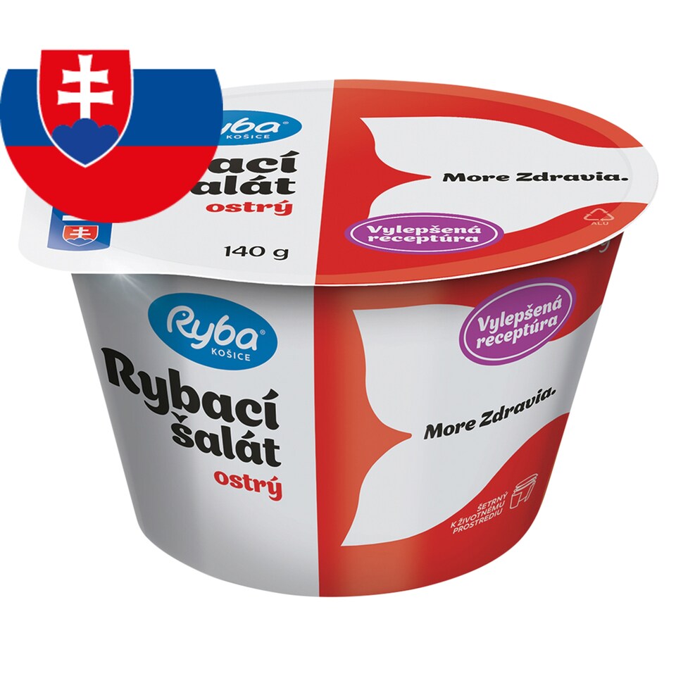Ryba Košice Ostrý rybací šalát 140 g