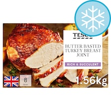 Tesco Butter Basted Frozen Turkey Breast Joint 1.56Kg