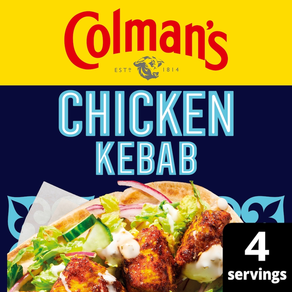image 1 of Colman's Big Night In Chicken Kebab Recipe Mix 30G