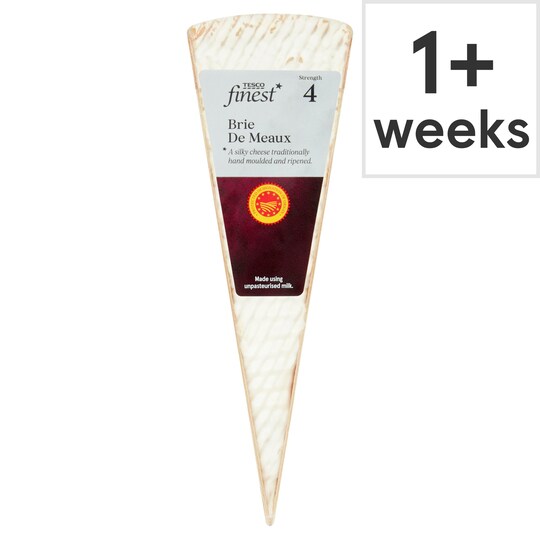 Tesco Finest Brie De Meaux Aop Portion 170G Tesco Groceries