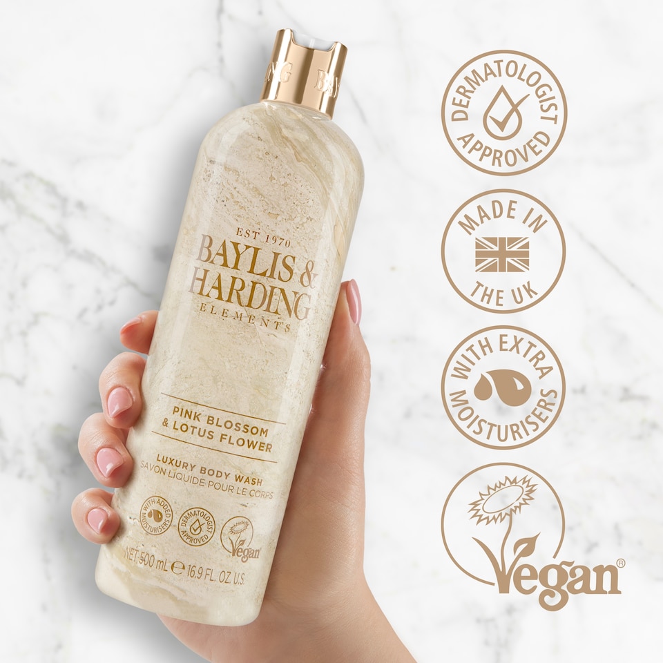 image 1 of Baylis & Harding Blossom & Lotus Flower Body Wash 500Ml