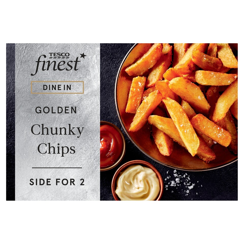 image 1 of Tesco Finest Dine In Chunky Chips 449g