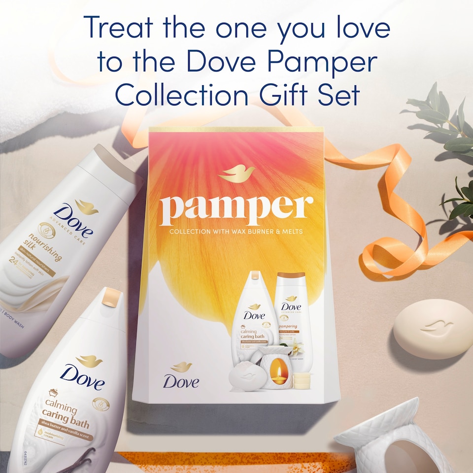 image 1 of Dove Pamper Collection with Wax Burner & Melts