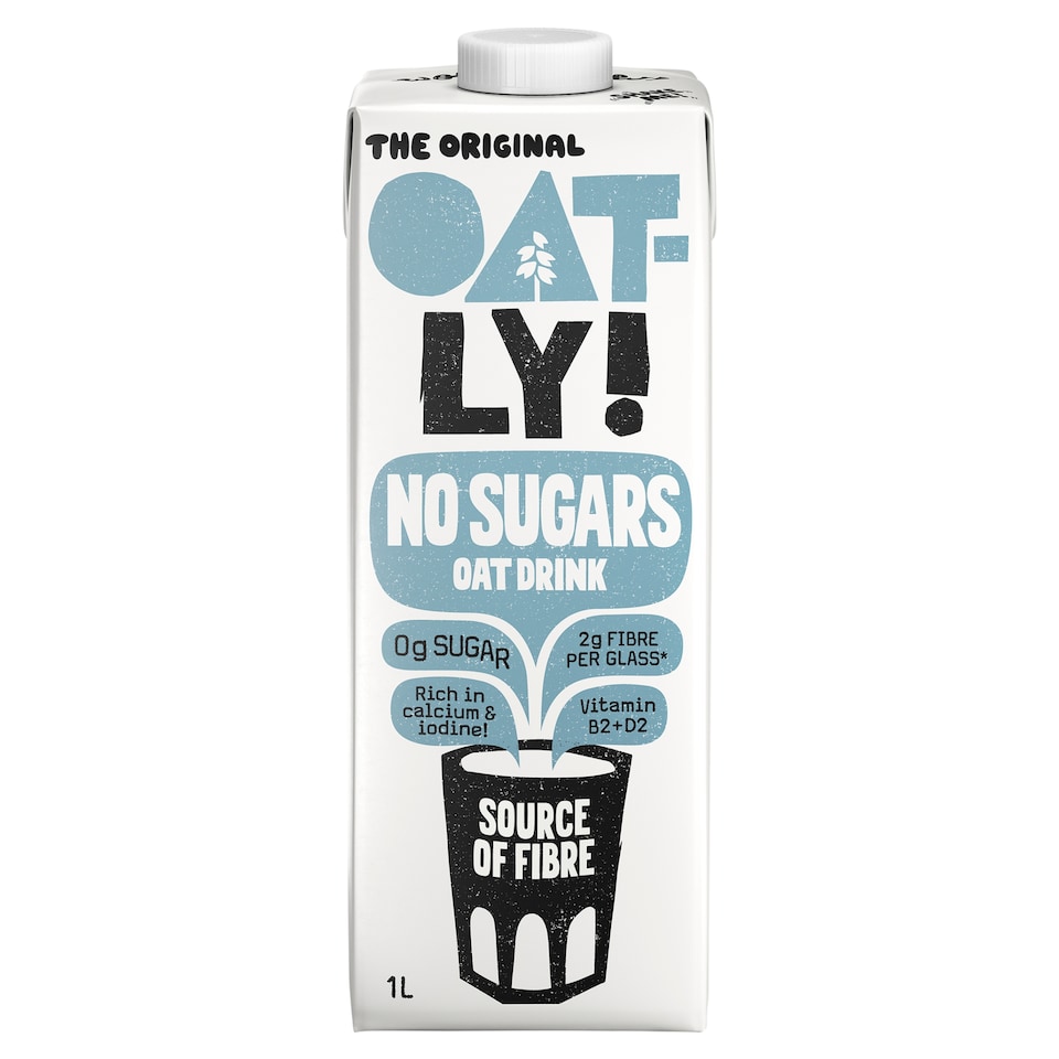 image 1 of Oatly The Original No Sugars Oat Drink 1L