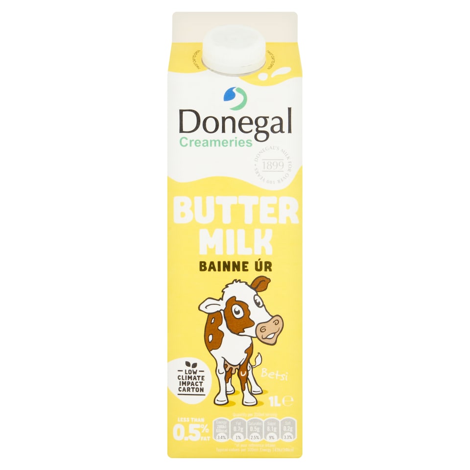 Donegal Creameries Butter Milk 1Ltr