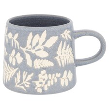 Fox & Ivy Grey Foliage Mug