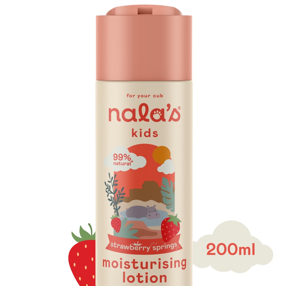 Nala's Kids Body Lotion Strawberry Springs 200ml